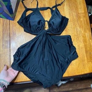 Maternity one piece swimsuit